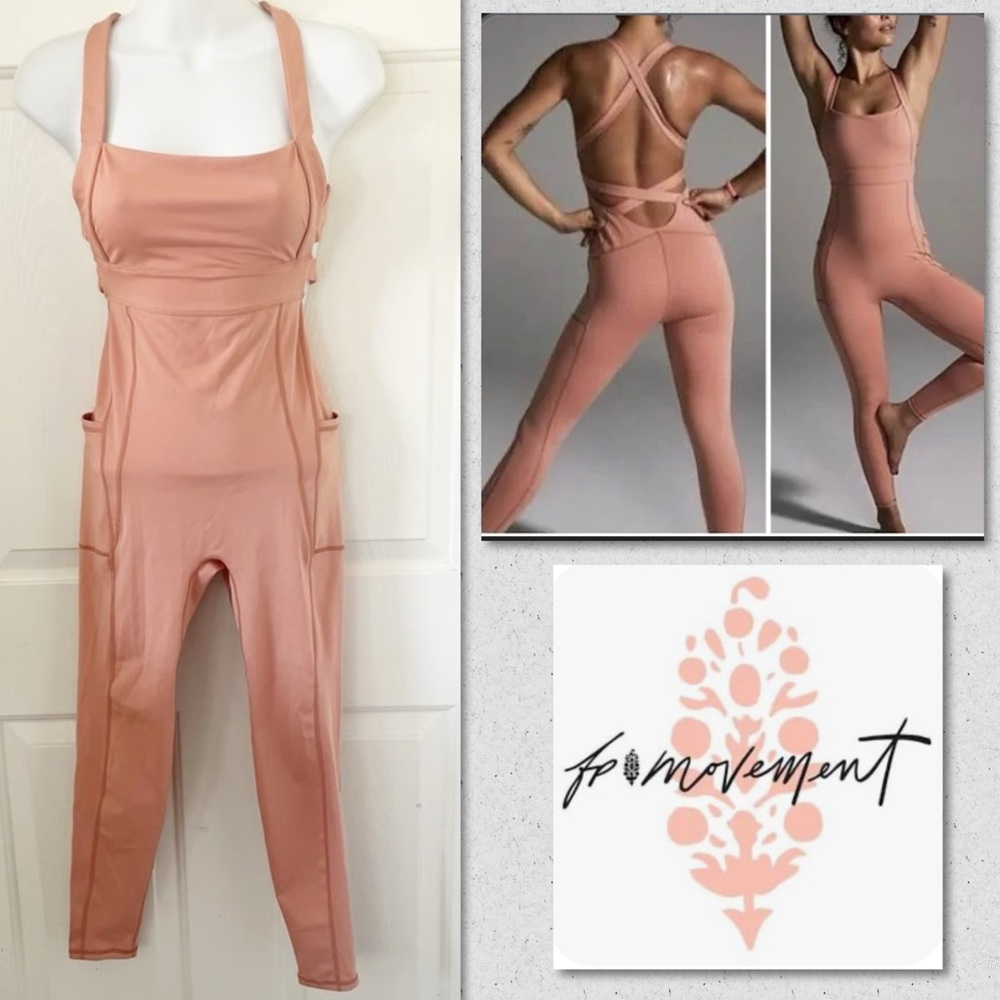 Free People Movement My High Athletic Jumpsuit
